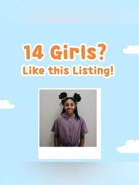 14 Girls— Like this listing to see more of this size!